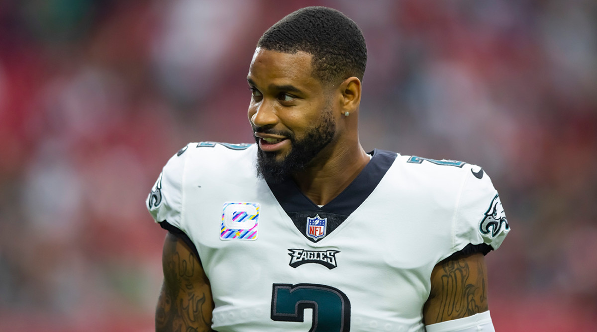 Philadelphia Eagles cornerback Darius Slay (2) against the Arizona Cardinals at State Farm Stadium.